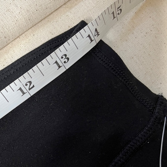 Adrienne Vittadini Turiya Quick Dry High Waist Black Leggings M NWT Minimalist - Picture 9 of 14